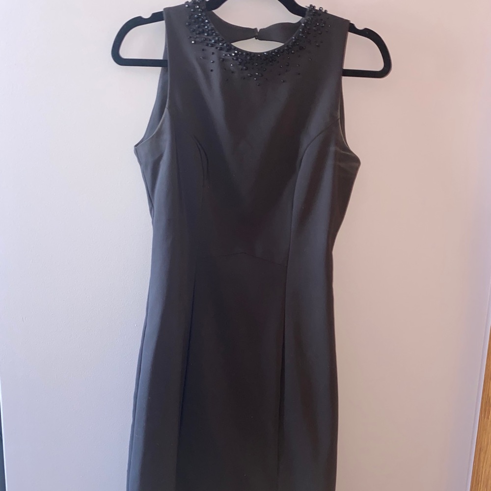 H&M Grey Sleeveless Pencil Dress